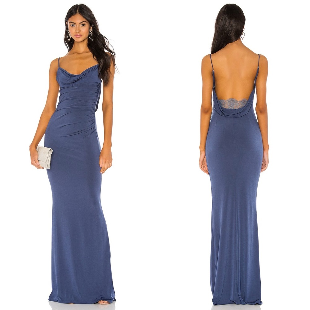 NEW NWT Katie May Surreal Maxi Dress In Deep Sea